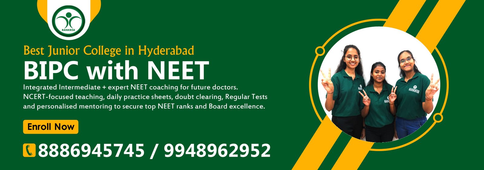 Best BIPC with NEET Coaching Institute in Hyderabad